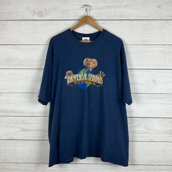 Vintage Y2K ET Movie Universal Studios T-Shirt XXL